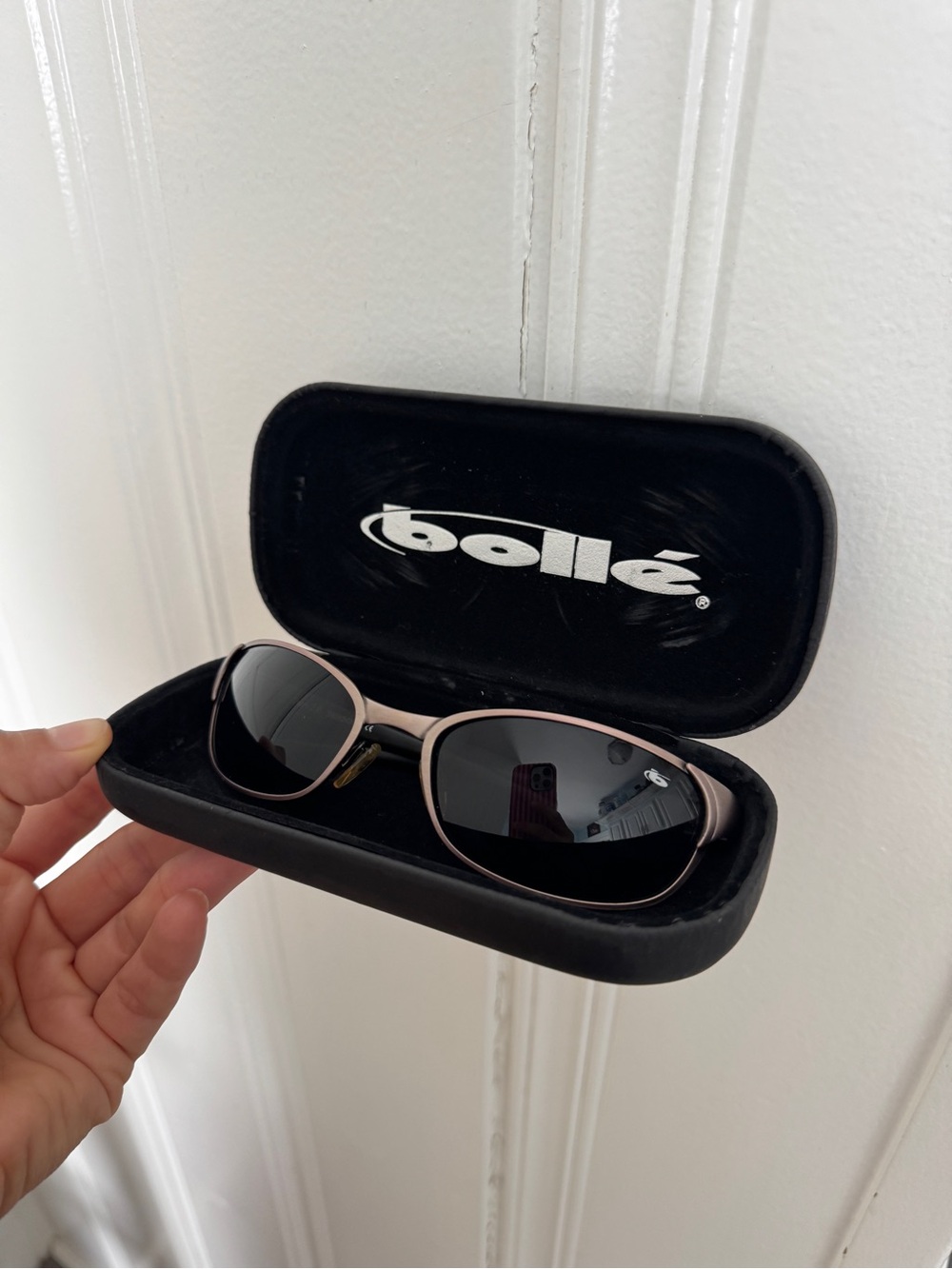 Vintage 90’s Bolle Brown Oval Sunglasses